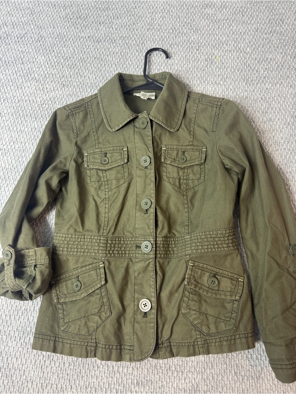 Loft Military Inspired Khaki Sz OP
